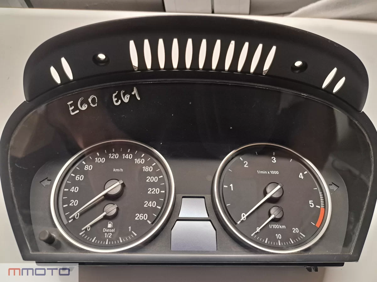 BMW E60 E61 LICZNIK ZEGARY 6965359