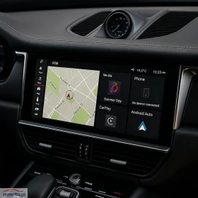 Profesjonalna konwersja Porsche PCM 5.0 MH2p (USA → Europa) – mapy PL, lektor, Android Auto, CarPlay, radio EU