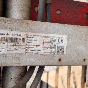 Paletyzer na dwie palety Durwen DPK30C podwójny paletyzer