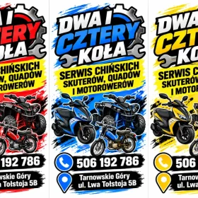 DWA I CZTERY KOŁA — SERWIS CHIŃSKICH SKUTERÓW QUADÓW I MOTOROWERÓW