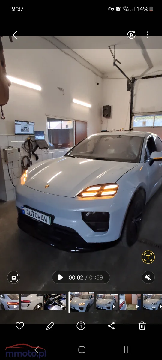 Porsche Macan 4 XA – konwersja USA  EU